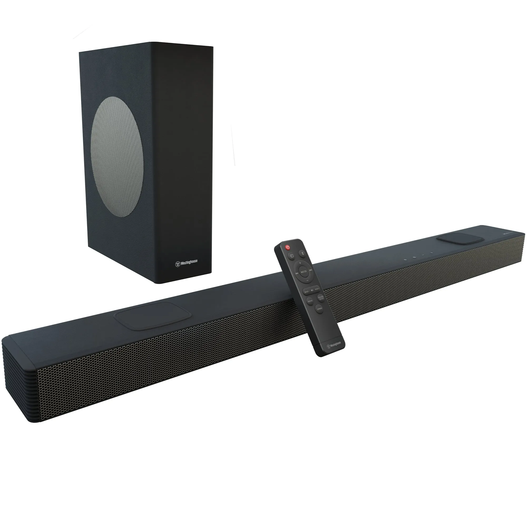 5.1.2 Channel Soundbar with Subwoofer