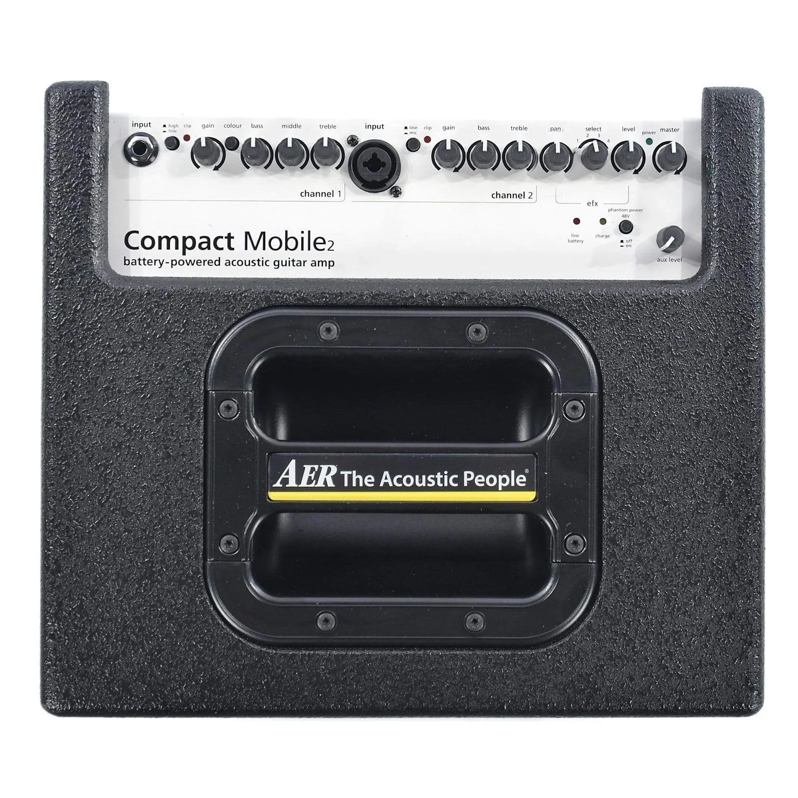 AER Compact Mobile Acoutic Guitar Combo Amp Black