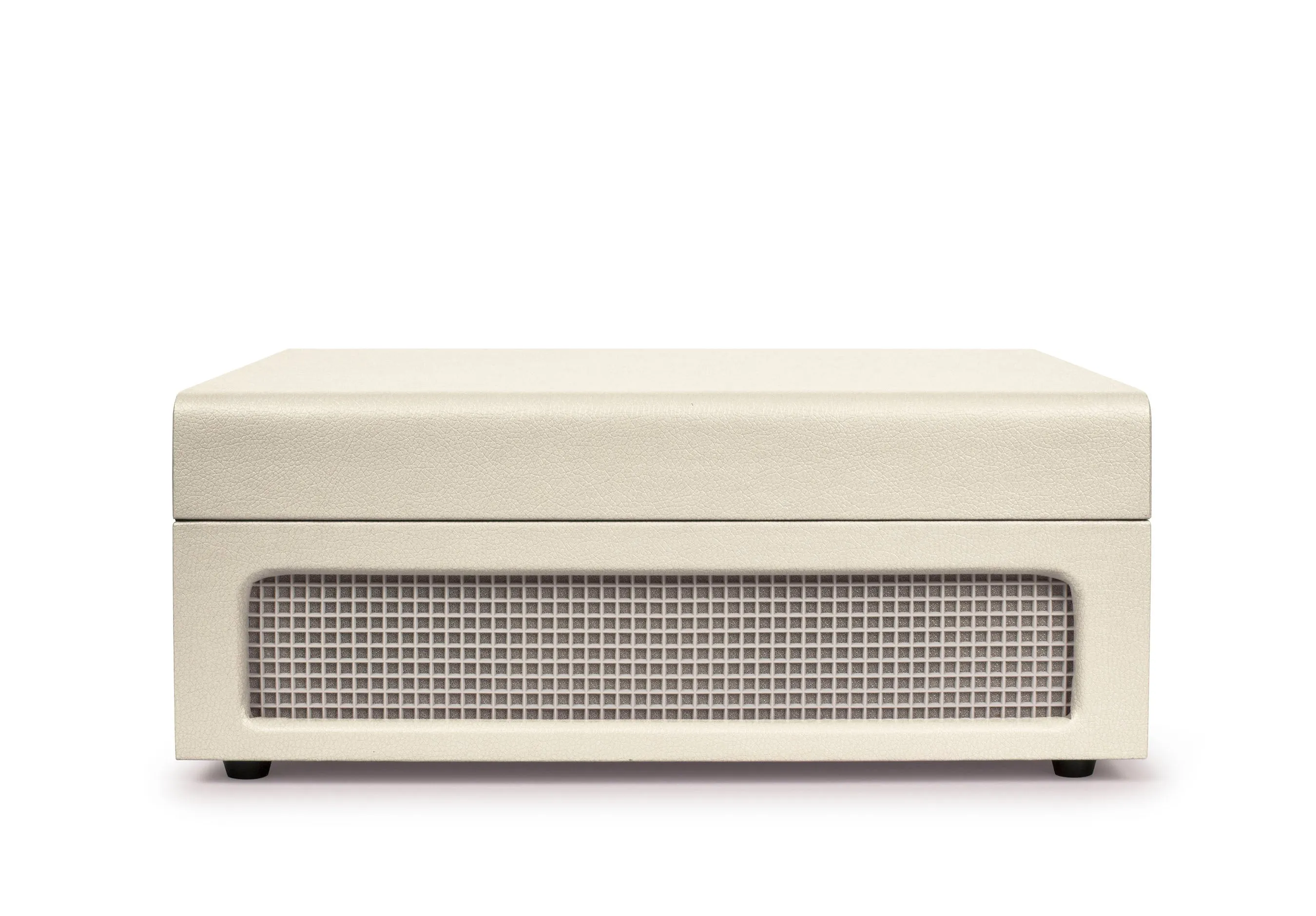Crosley Voyager Bluetooth Portable Turntable - Dune   Bundled Crosley Record Storage Display Stand