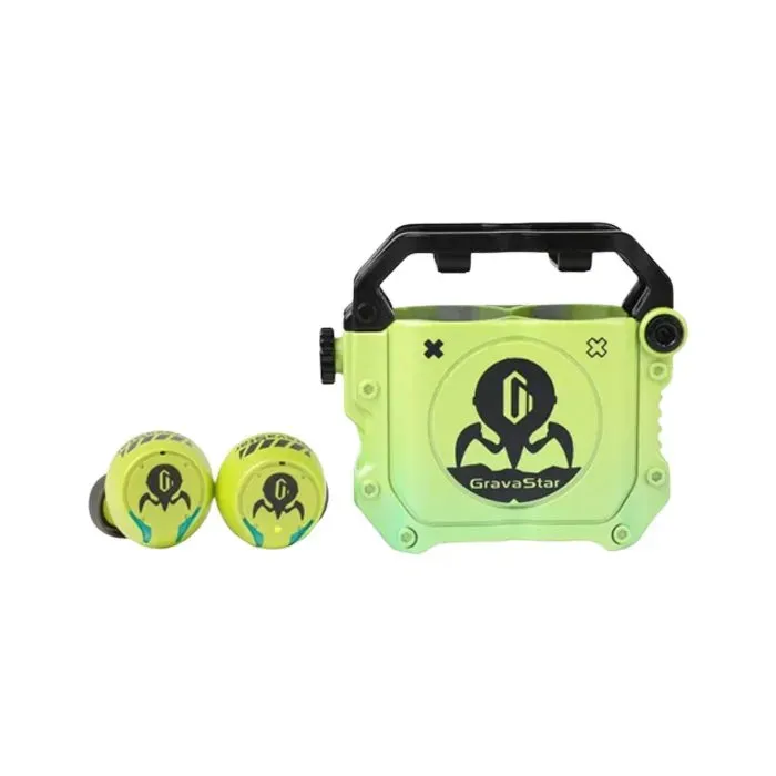 GravaStar P7_GRN TWS Earbuds Neon Green