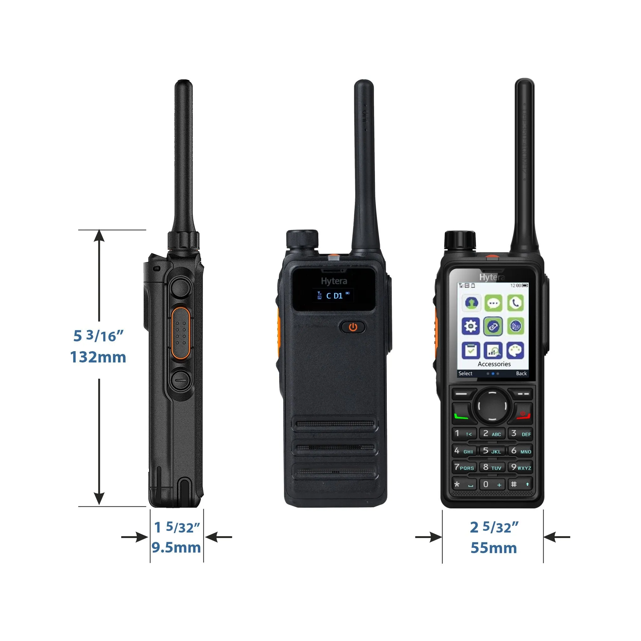 Hytera HP702 Durable Portable Two-Way Radio