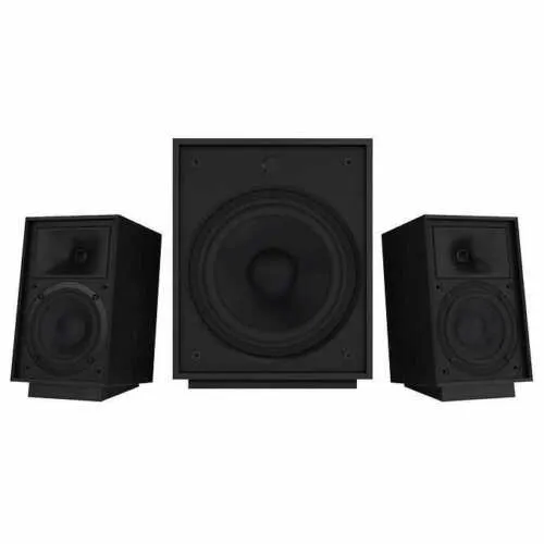 Klipsch ProMedia Heritage 2.1 Multimedia Speaker System Bluetooth Walnut