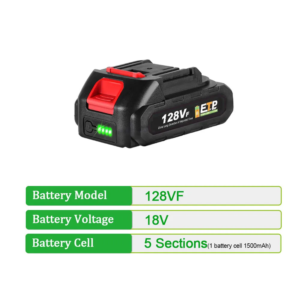 ONEVAN 18V Rechargeable Replacement Battery Fit for Makita 18V Battery