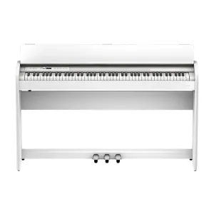 Roland F701 Compact Piano & Stool in White