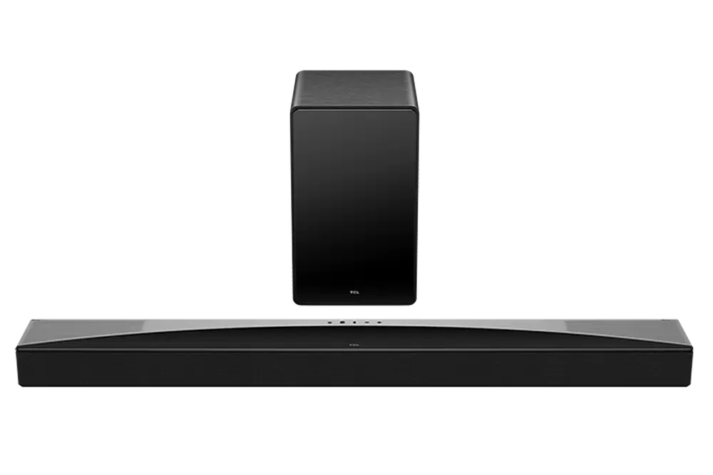 TCL Q75H 620W 5.1.2ch Wireless Sound bar & Subwoofer, Dark Titanium