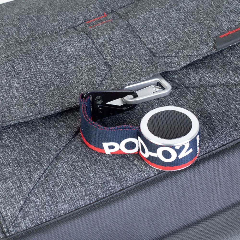 Portable WRAPS Clip & Go POD 2 Bluetooth Speaker with Enhanced Sound Quality