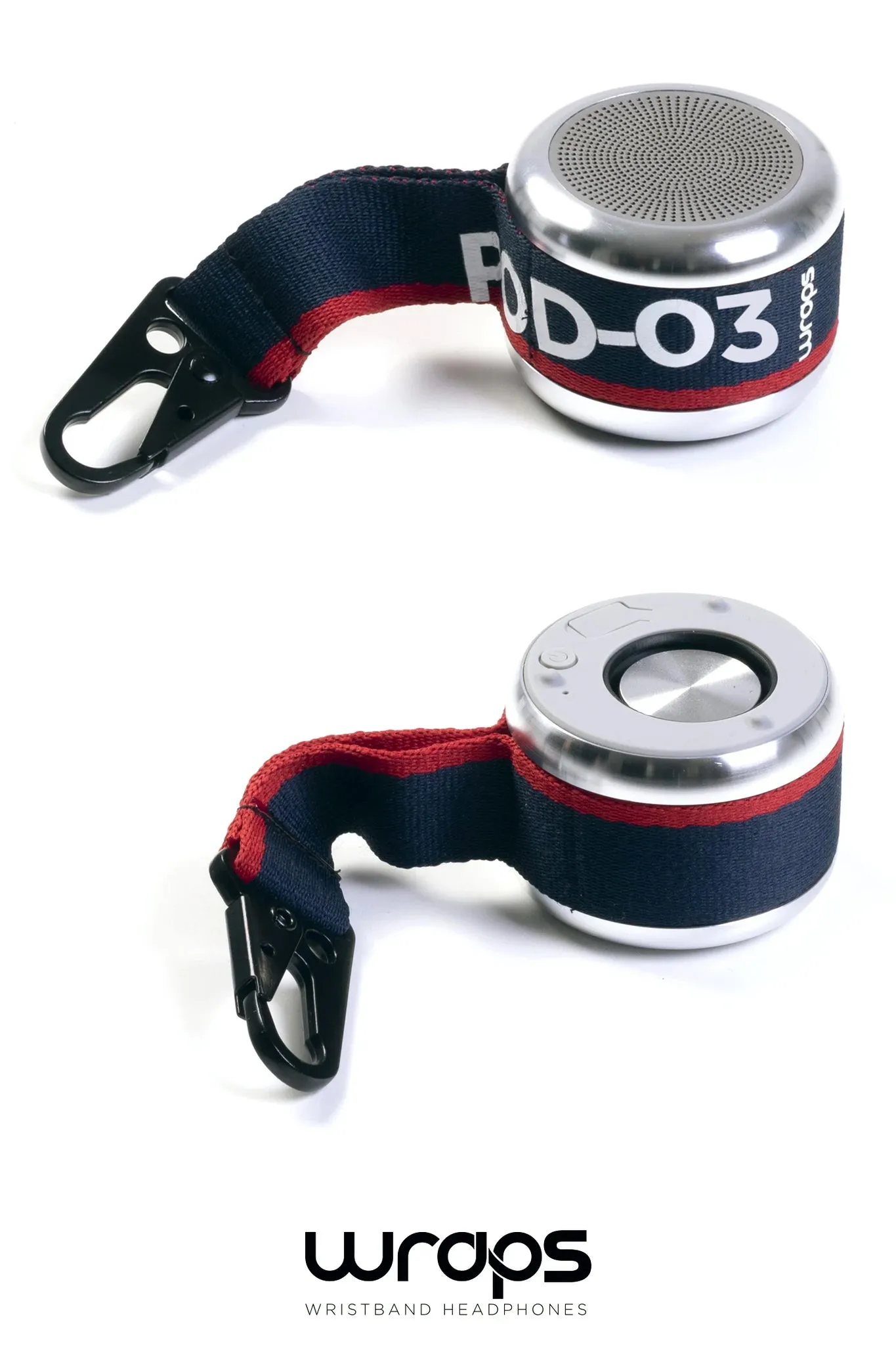 WRAPS Clip & Go POD 3 Bluetooth Speaker