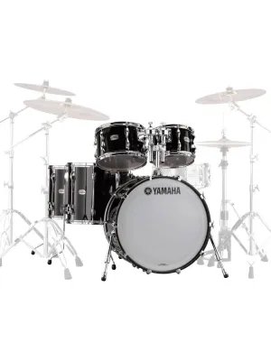 Yamaha Recording Custom 5-Piece Shell Pack (22,10,12,14,16), Solid Black